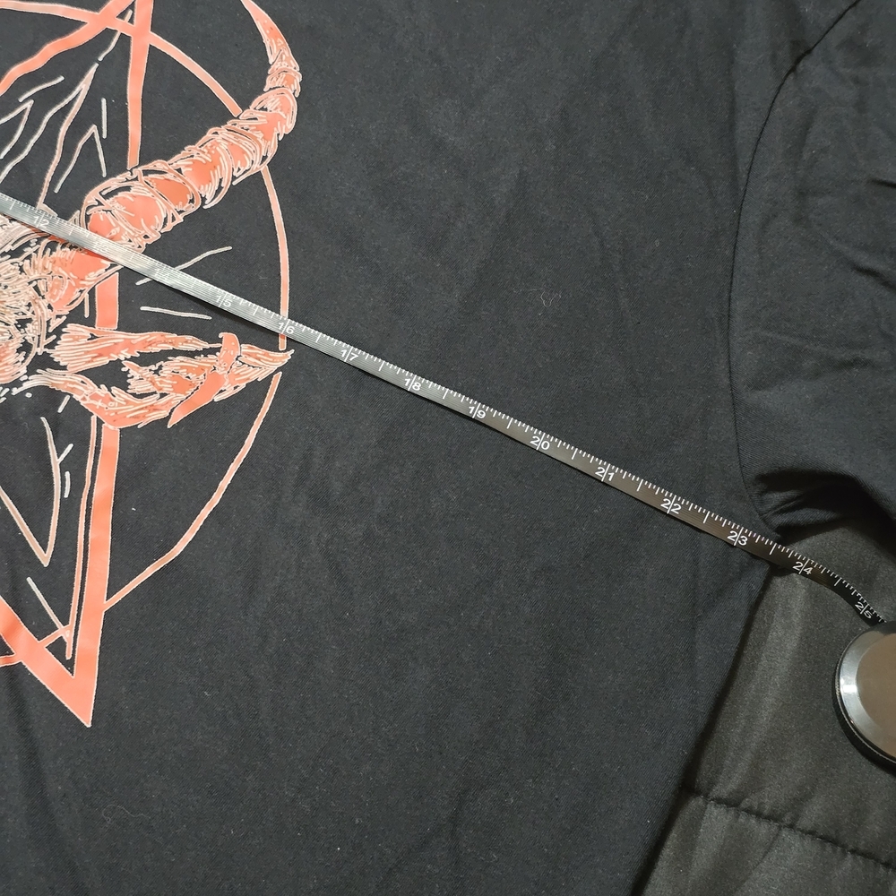 Men's Black Baphomet T-Shirt - Picture 4 of 5